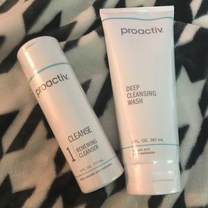 Proactive face wash set
